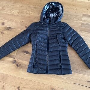 Spyder black puffy jacket